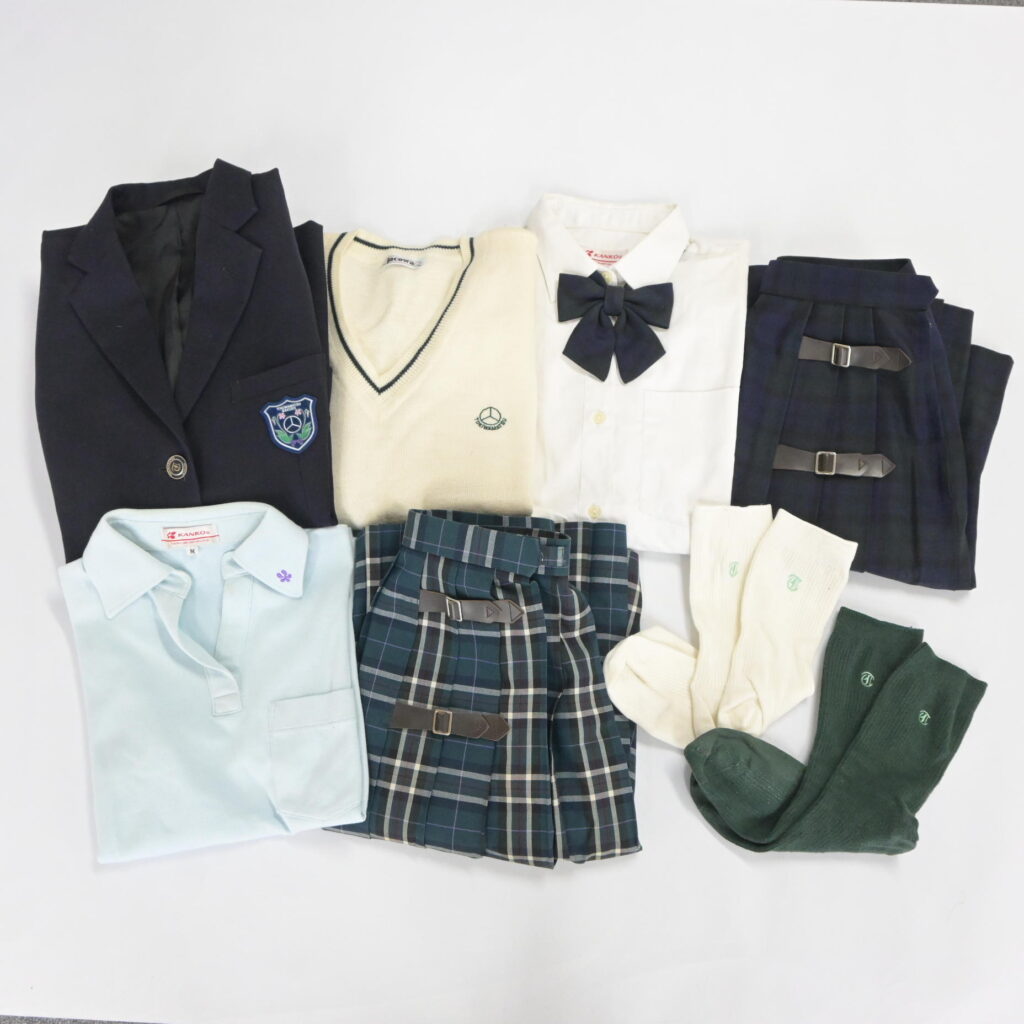 東京都私立トキワ松園中学校の制服を買取しました アイキャッチ画像